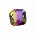 肥正方西瓜碧玺玻璃裸石批发 枕形紫黄金色合成宝石BX11