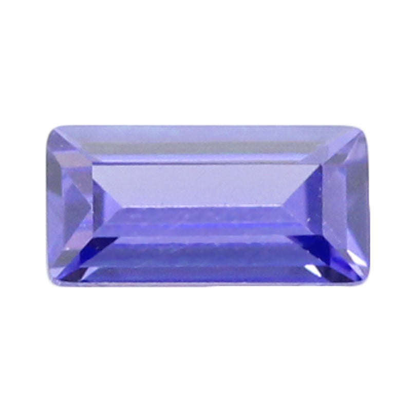 长方形直角车平紫蓝色锆石裸石 人造彩色散珠微镶手表钻