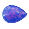梨形人造合成澳宝宝石裸石戒面 OPAL平底素面欧泊石FI03