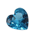 心形尖晶石120#裸石批发 120号合成蓝宝石戒面首饰主石