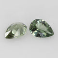 梨形149#浅绿尖晶裸石批发 人造水滴形149号尖底戒面DIY