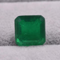 仿天然正方形宝石 水晶拼碧玺玻璃 祖母绿 合成彩宝