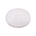 OPAL蛋形合成欧泊石裸石 镶戒面人造澳宝椭圆形平底#17D