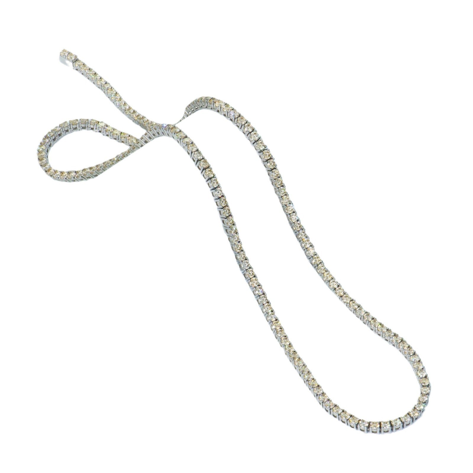 5mm跨境新品5mm香槟色网球项链嘻哈爆款ins风男士饰品