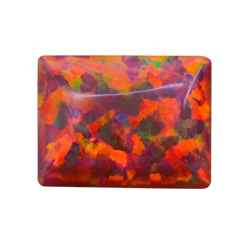 OPAL长方直角人造欧泊石 镶嵌戒面澳宝宝石裸石欧珀OP45