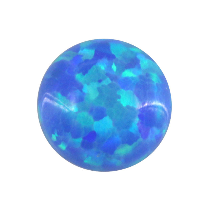 圆形平底人造合成澳宝OPAL仿欧泊石宝石裸石 欧珀OP05