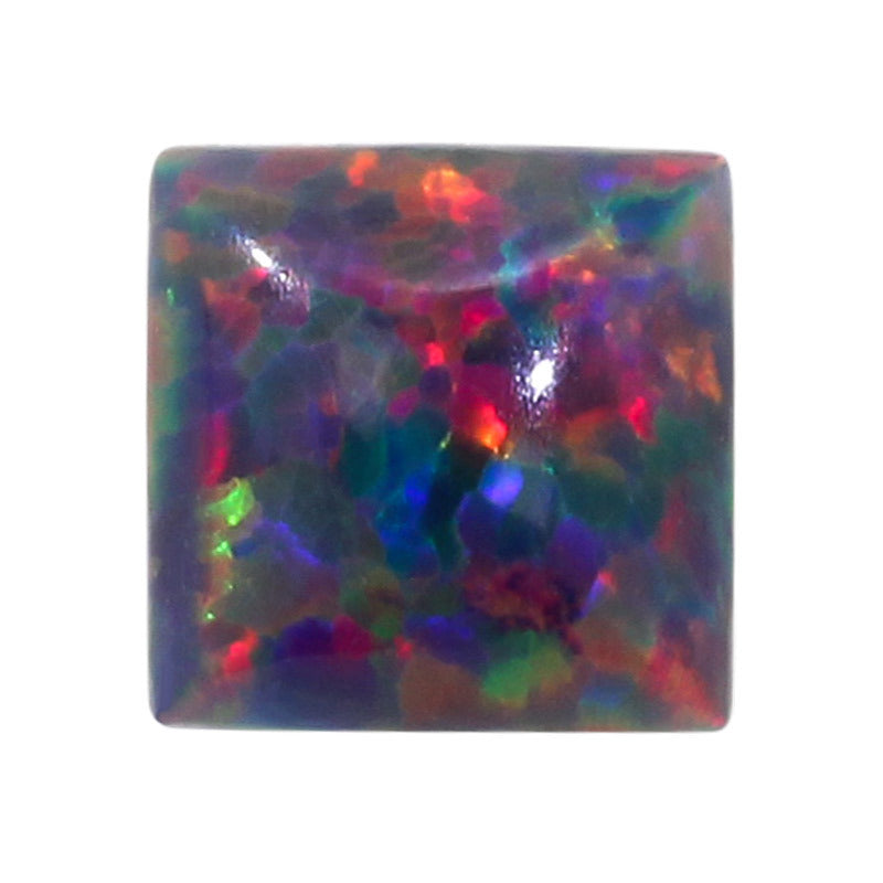 正方直角平底人造合成OPAL仿欧泊石 澳宝欧珀#13-2