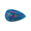 OPAL梨形合成欧泊石裸石戒面 人造澳宝水滴形平底钻OP01