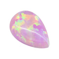 梨形合成欧泊石戒面OPAL裸石 人造澳宝水滴形平底钻OP10