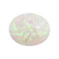 蛋形OPAL合成欧泊石裸石 椭圆形人造澳宝平底戒面OP65