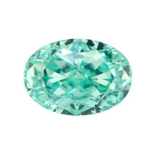 9A蛋形冰花切帕拉伊巴色高碳钻 椭圆形锆石CZ裸石戒主石