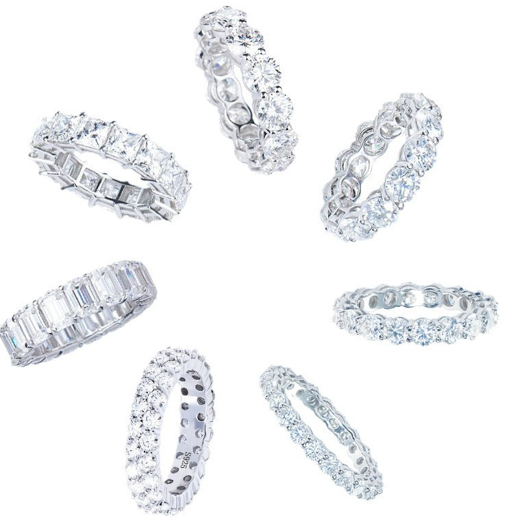 人工合成彩宝吊坠耳环戒指主石培育祖母绿红蓝宝石