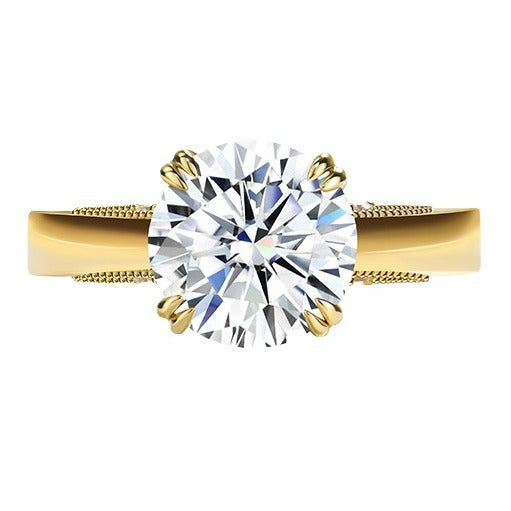 婚稼戒指耳钉项链定制做铂金18k金培育钻石求婚钻戒