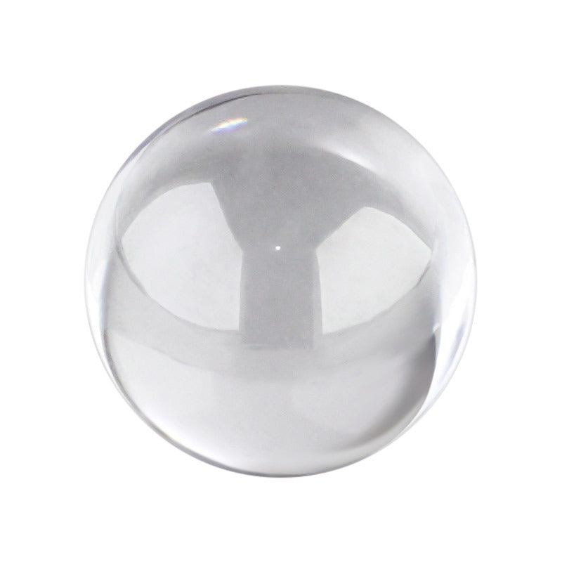 圆珠白锆石光珠裸石 白色球形人造CZ宝石彩色散珠镶珠宝