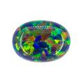 OPAL蛋形合成欧泊石裸石 镶戒面人造澳宝椭圆形平底OP35
