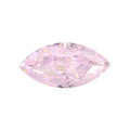 9A浅粉红色马眼形冰花切高碳钻 树叶型锆石CZ裸石戒面