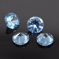 5A圆形106#合成尖晶石裸石戒面 尖底人造合成尖晶蓝宝石