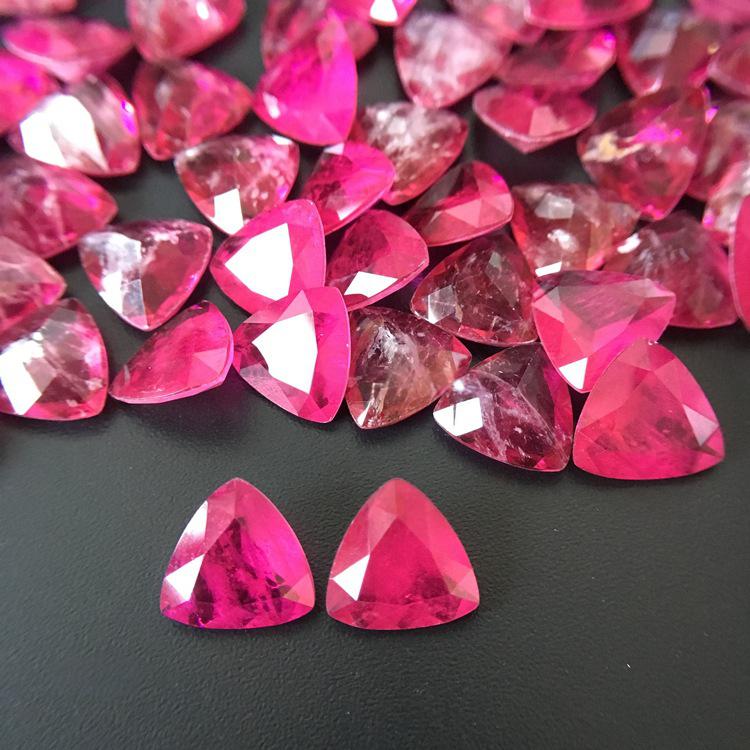 肥三角形状微棉絮高品质【玫红宝石】 可定制尺寸